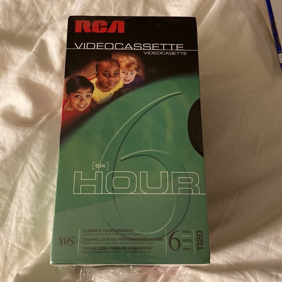 5 blank RCA VHS tapes - Picture 3 of 3